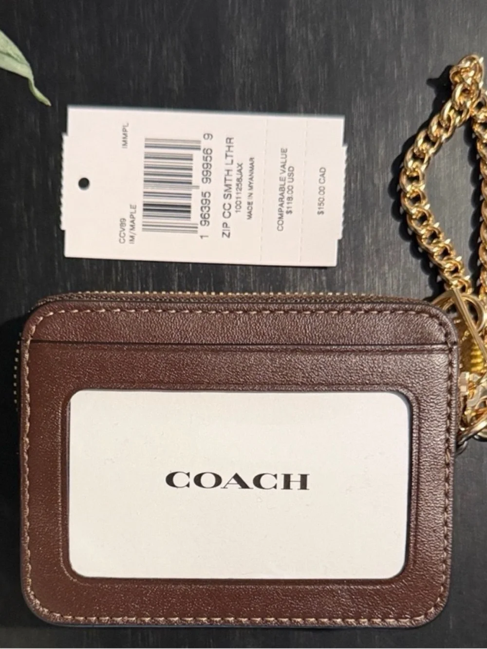 Coach Outlet Zip Card Case - Picture 7 of 7